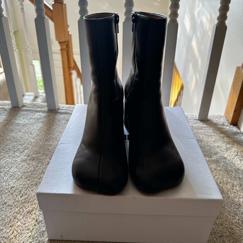 MM6 Maison Margiela Anatomic Ankle Bootie - Nappa